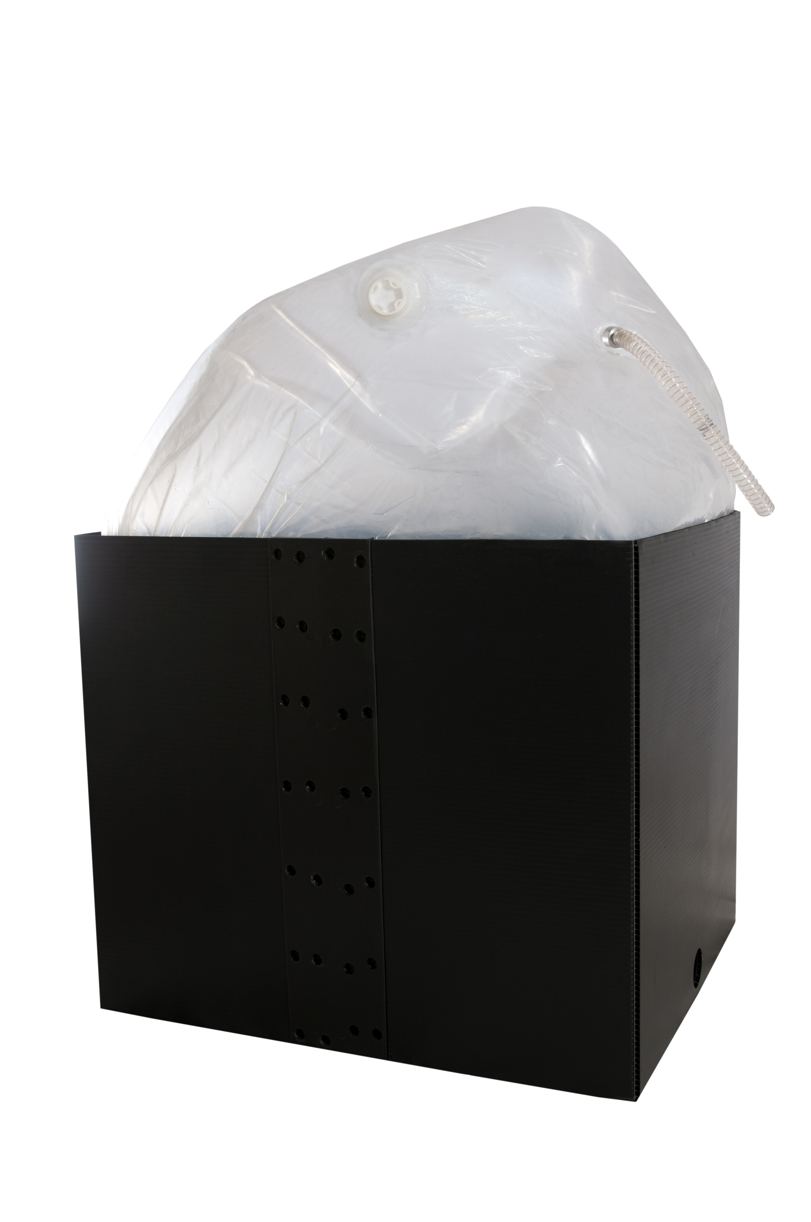 Bolsa inflada en corrugado